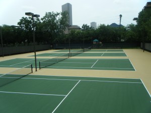 LEED and Tennis Court Surfaces in Houston Texas