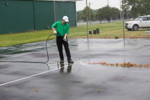 Tennis Court Maintenance Maintaining Hard Tennis Courts