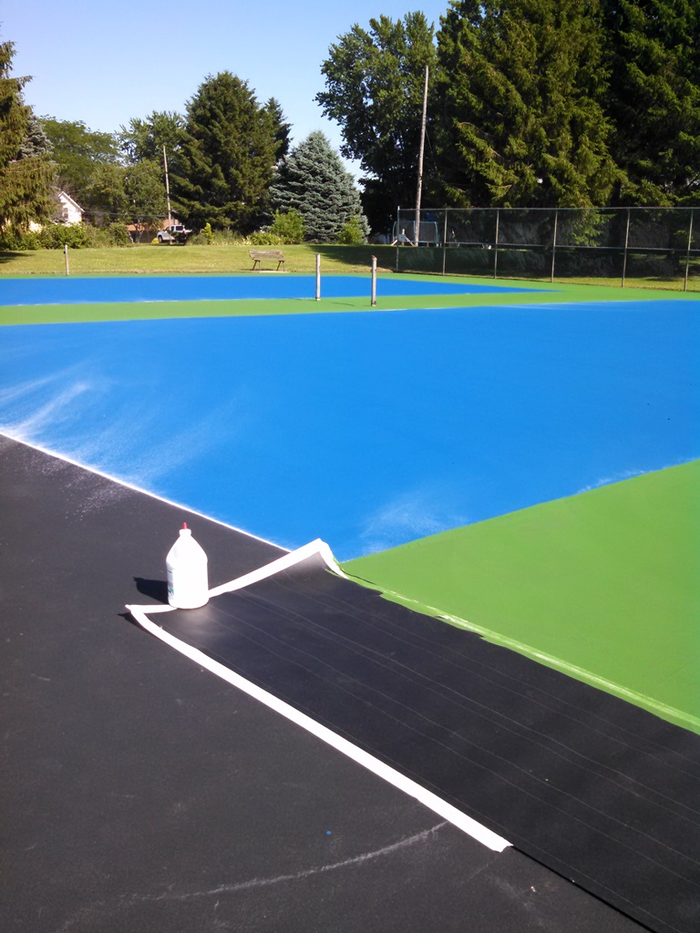 Painting Tennis Courts Boise Idaho