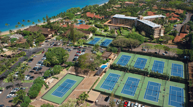 Hawaii Tennis Court Resurfacing