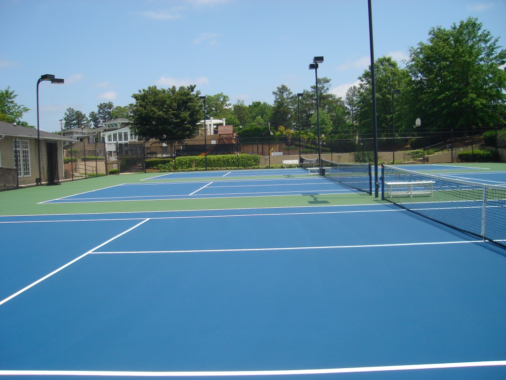 Georgia Tennis Court Resurfacing Repair and Construction