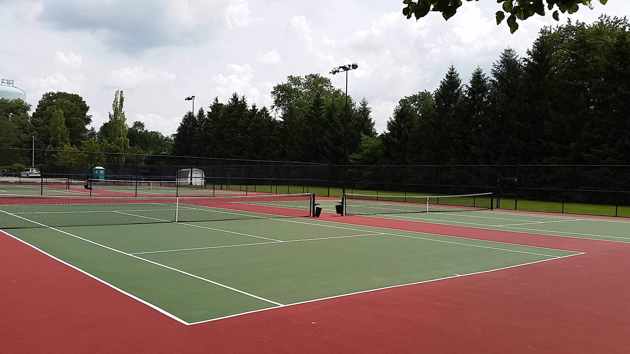 Tennis Court Resurfacing Repair Columbus Central OH