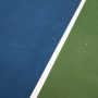 Tennis Court Line Paint Drips