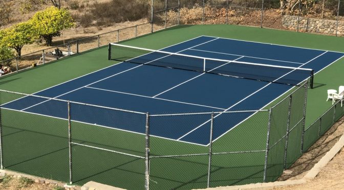 Tennis Court Resurfacing Bakersfield CA