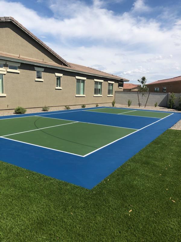 Pickleball Court Combination