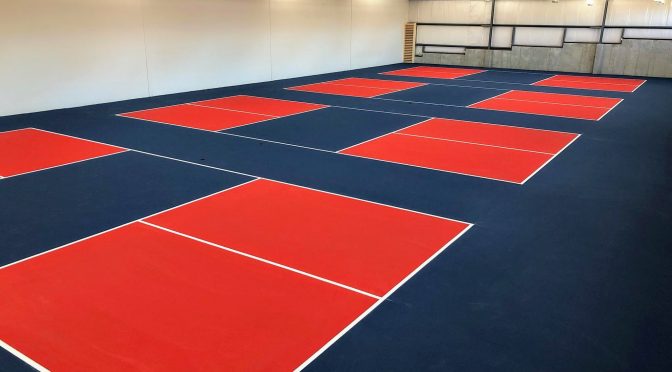 Indoor Pickleball court design