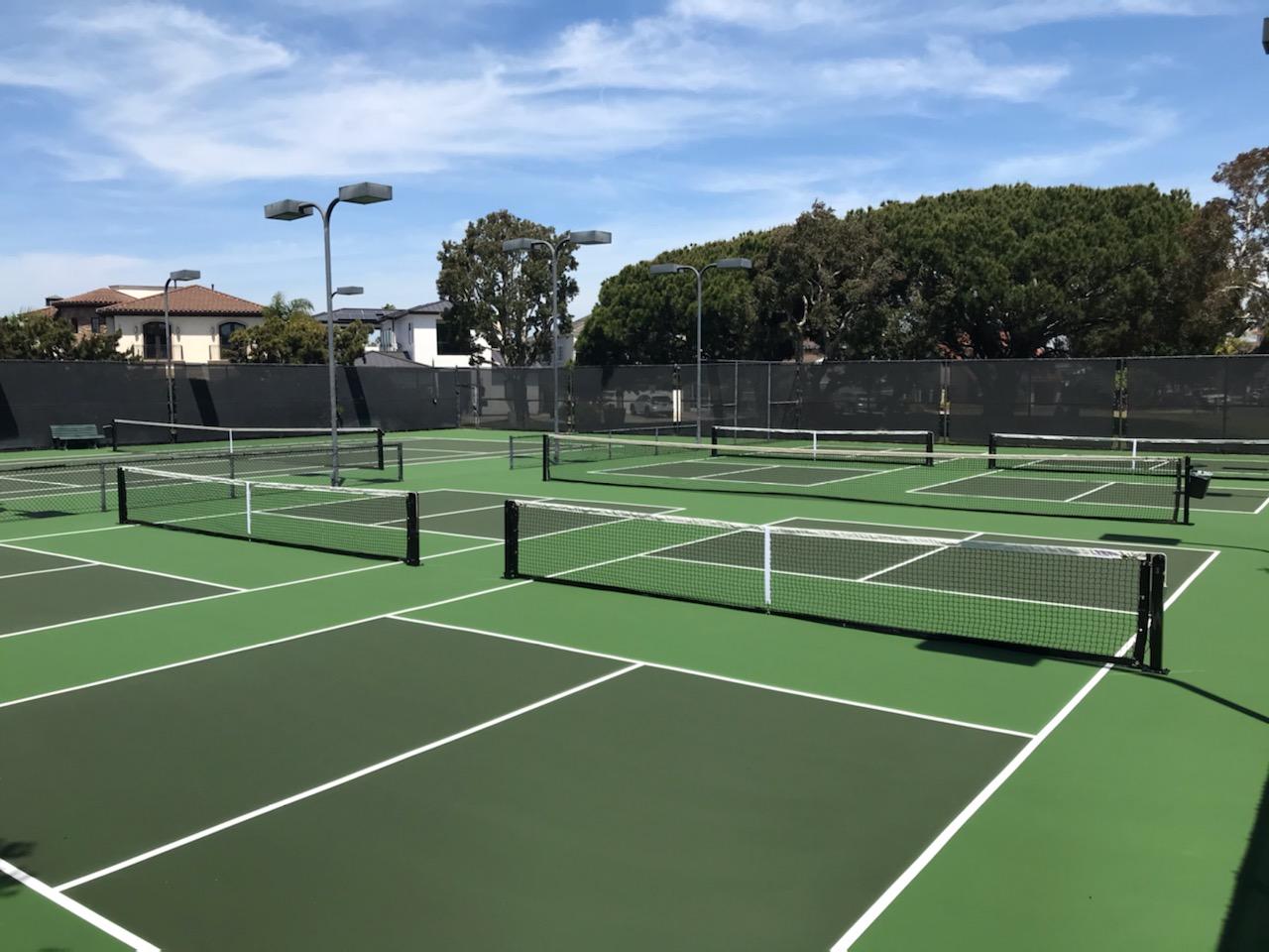 Pickleball Court Resurfacing with cooperative purchasing contract by SportMaster