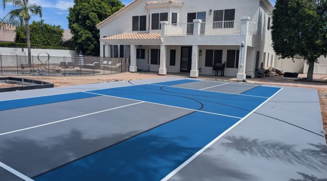 Concrete Court No Blisters